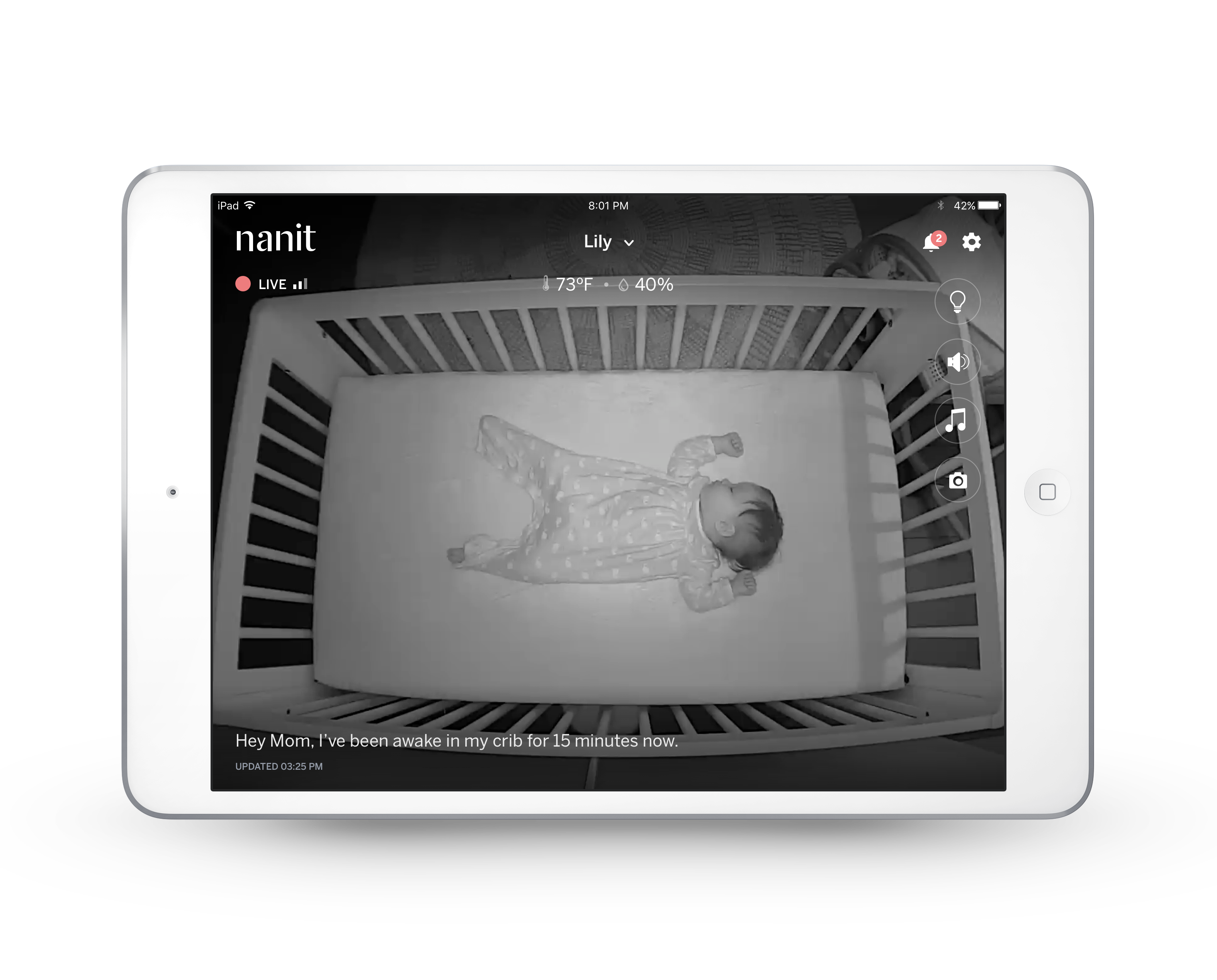 Nanit app clearance