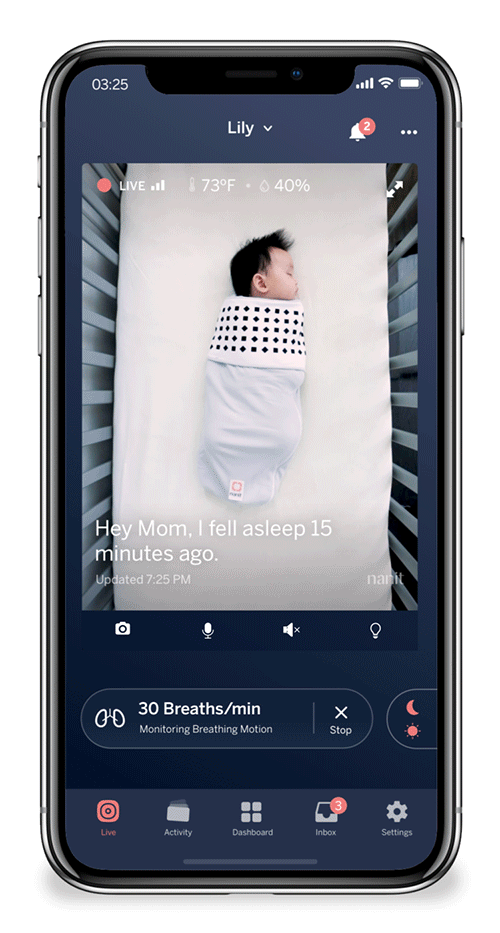 Nanit cheap breathing monitor