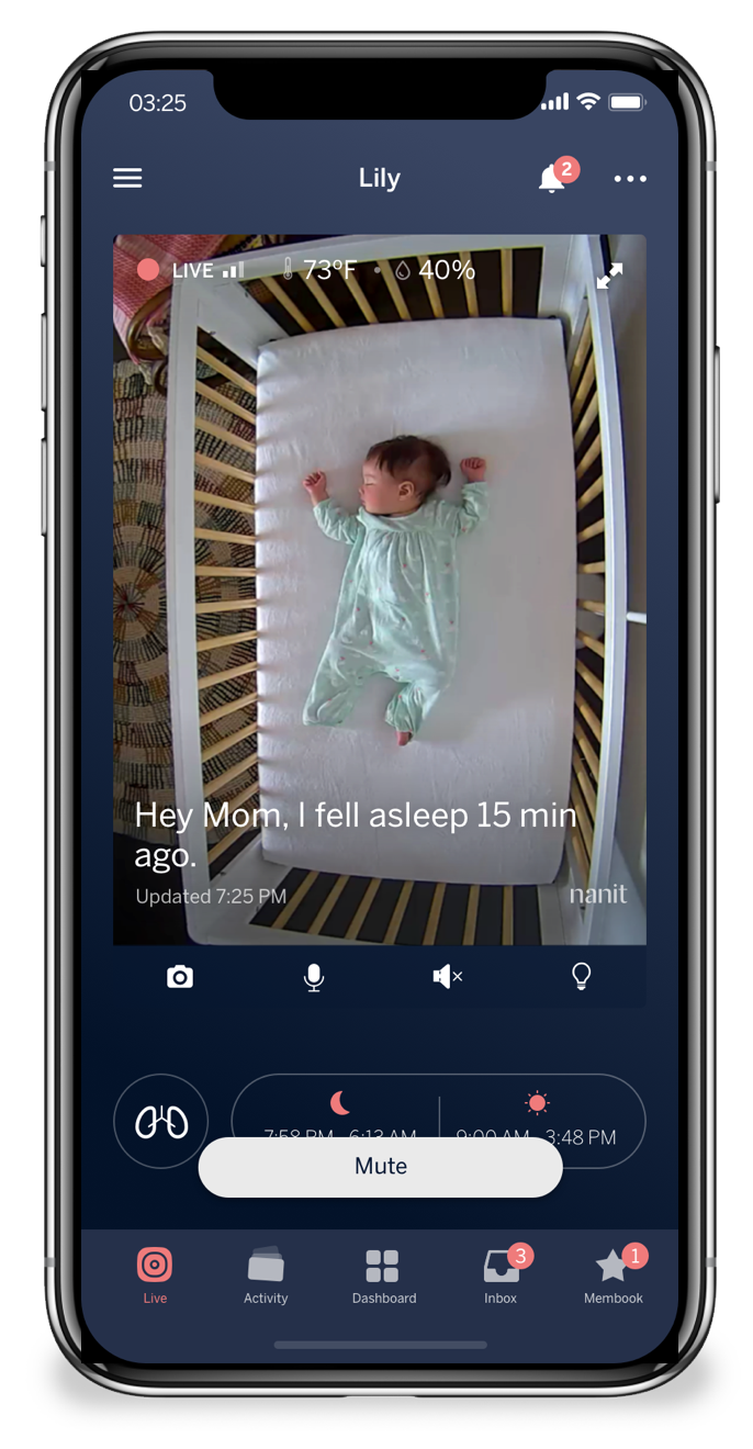 Baby monitor with app best sale and screen